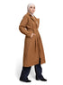 Biscuit RD-Long Feather Coat
